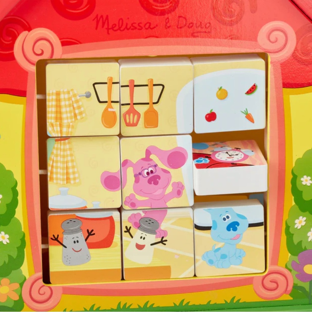 Melissa & Doug Blue's Clues & You! Wooden Take-Along House - Picture 10 of 14